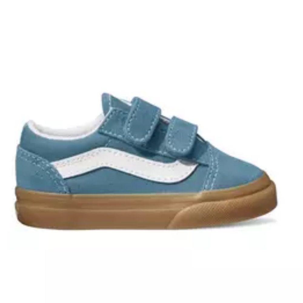 Vans Old Skool "Blue/White" Toddler Boys' Shoe size 7 toddler brand new